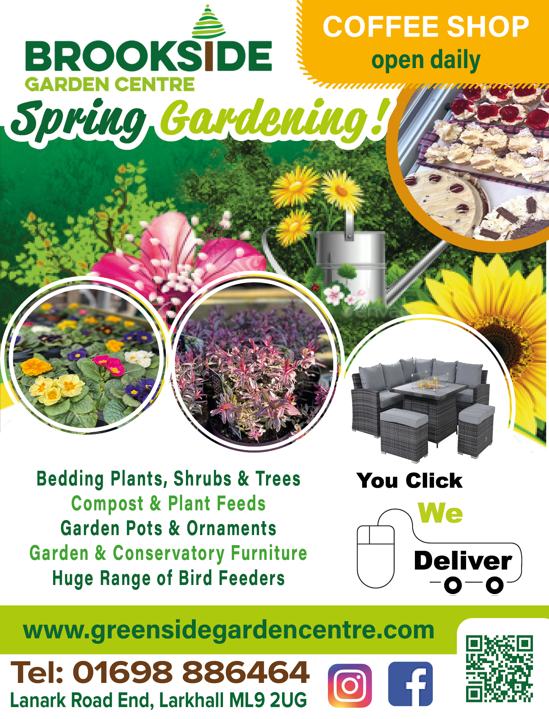 Brookside Garden Centre — Spring Gardening, Larkhall
